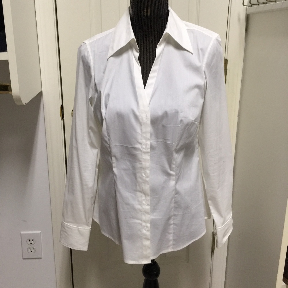 Ann Taylor Loft Button-Down Work Shirt SZ 10